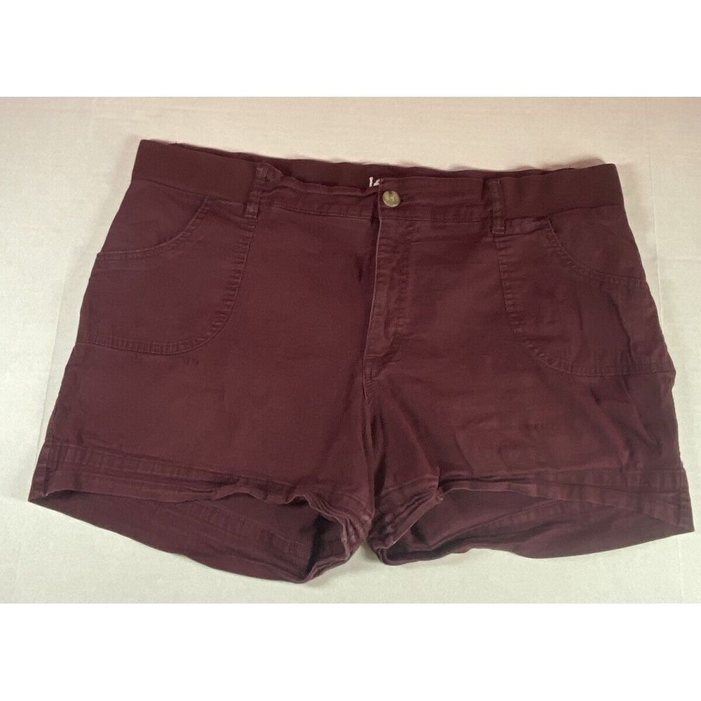 Lee RIDERS  MIDRISE‎ UTILITY Cotton SHORTS Womens size 20 MEDIUM